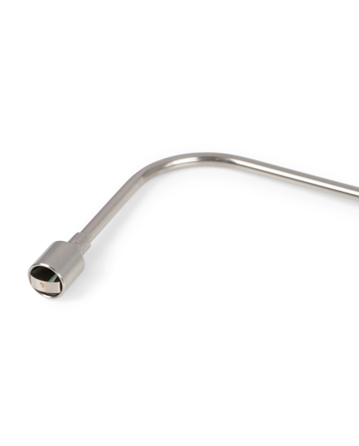 ETI Givare, termoelement typ K, ytgivare, vinklad 90 grader, med gummerad anläggningsyta för snabb respons, Ø8 x 120mm, utan kabel för direktinkoppling i termometer