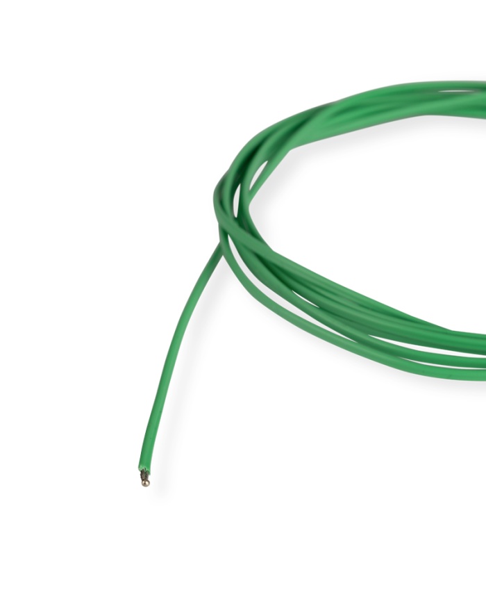 ETI Givare, termoelement typ K, grövre trådgivare med exponerad givare, för lufttemperatur, frysar och ugnar, Ø2.4mm. 2 meter kabel