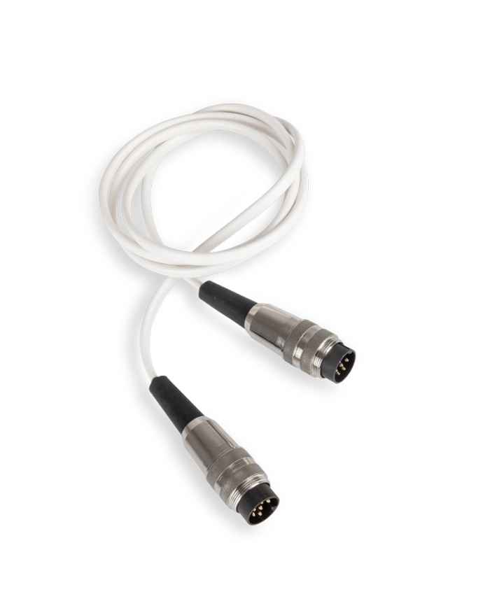 ETI Givare, NTC-termistor, korkskruv-givare med T-handtag för hårda eller semi-frysta livsmedel, Ø8 x 100mm, 1 meter värmetålig PVC-kabel, Lumberg-kontakt