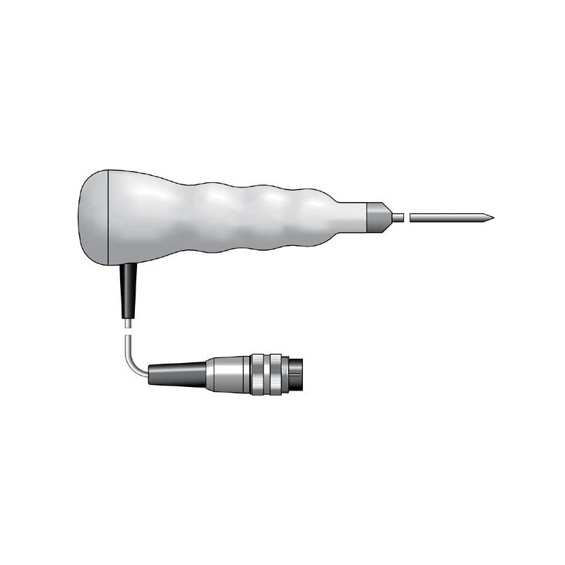 ETI Givare, NTC-termistor, extra lång insticksgivare Ø3,3mm x 300mm, med kraftigt handtag. Passar bl.a. Therma 20, 22, Therma 20 Plus, 22 Plus och 8100 Plus. 1 m kabel, Lumberg kontakt