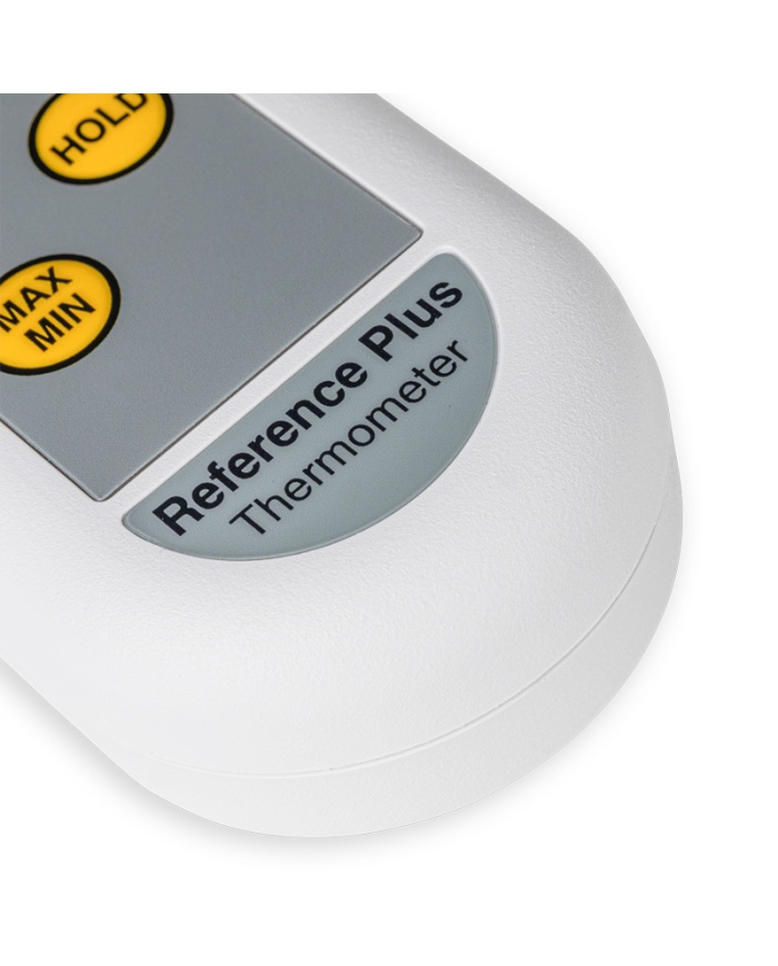 ETI Referens Plus-termometer för att kalibrera andra termometrar. Med Max, Min & Hold-funktion. Levereras med PT100-givare och 5-punkters kalibreringscertifikat