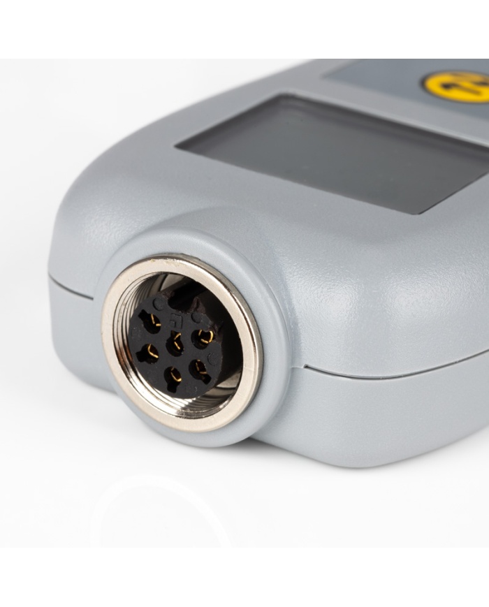 ETI Termometer Therma® 22 Blue, temperaturöverföring med Bluetooth. För NTC-termistorgivare, Lumbergkontakt. Gratis app för mobiltelefon. Med kalibreringscertifikat.