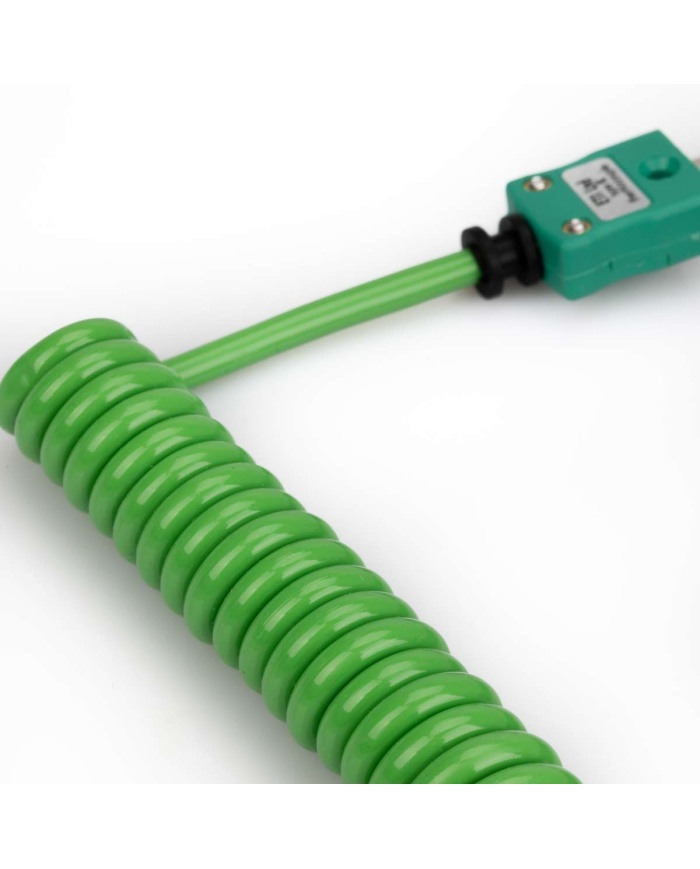 ETI Givare, termoelement typ K, luftgivare och gasgivare placerad i skyddande rörkanal, tål upp till +250C, spiralkabel 1m.