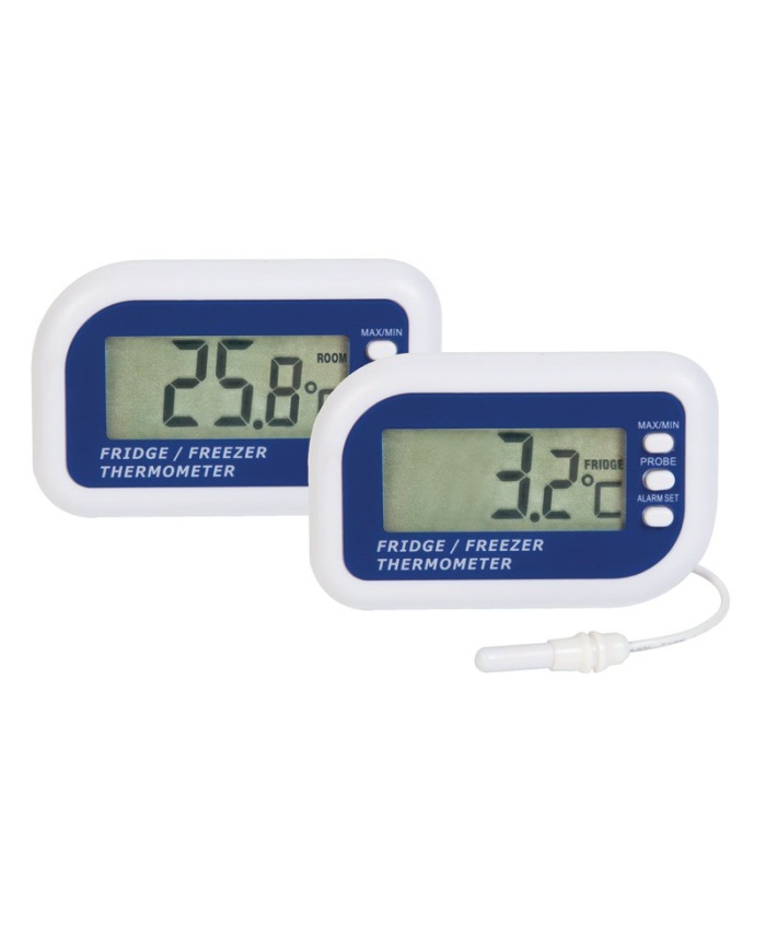 ETI Digital kyl-/frystermometer med ställbart larm